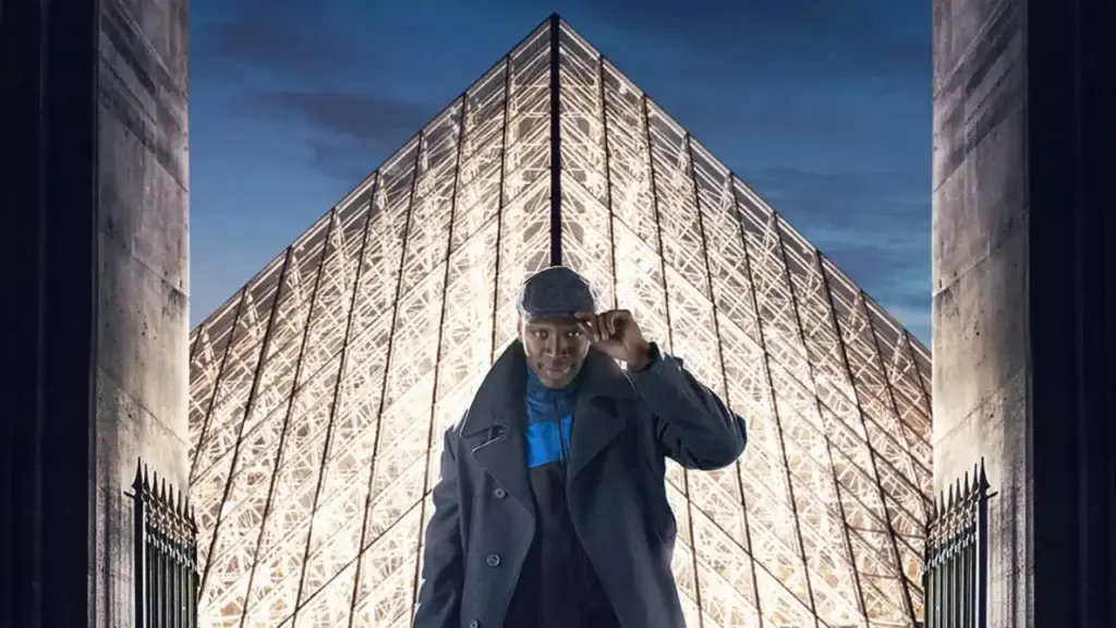 Lupin série de TV roubo louvre
