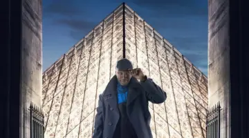 Lupin série de TV roubo louvre