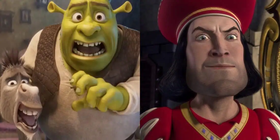 Shrek e Burro vão parar no mundo real em Shrek 5 — e reencontram velho inimigo - 1 shrek-5 cena