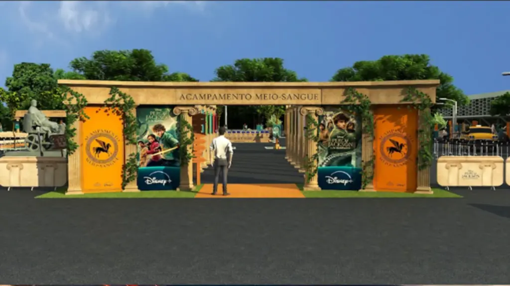 Percy Jackson 2 temporada acampammento