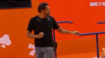 cowboy saiu da prova do lider BBB