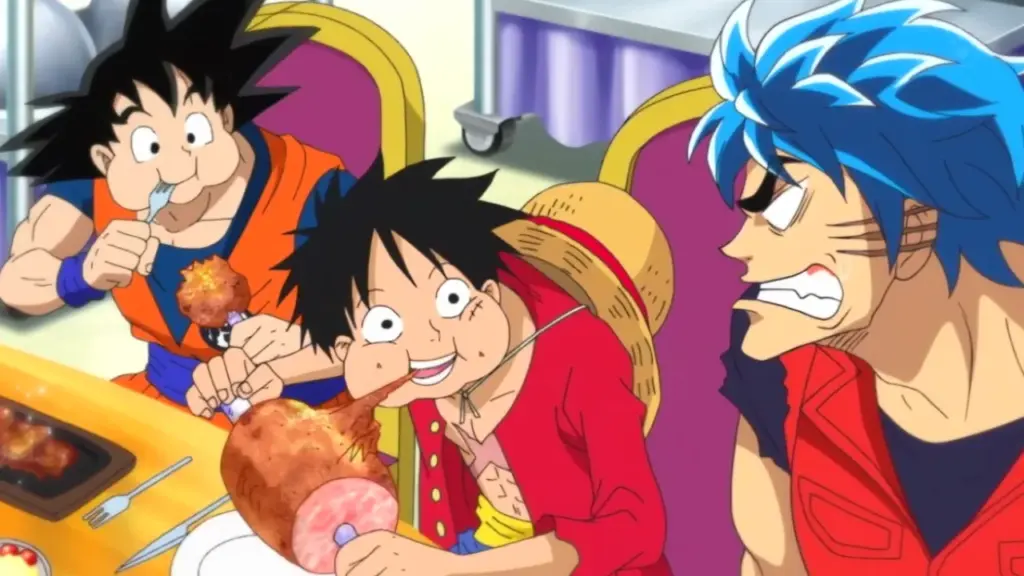 toriko x one piece netflix