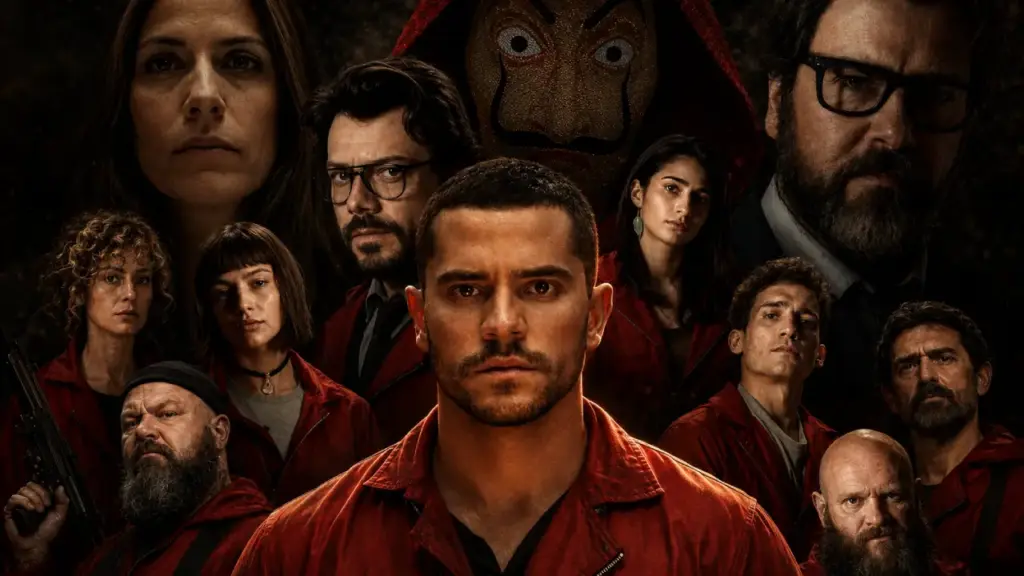 La Casa de Papel brasileiro serie