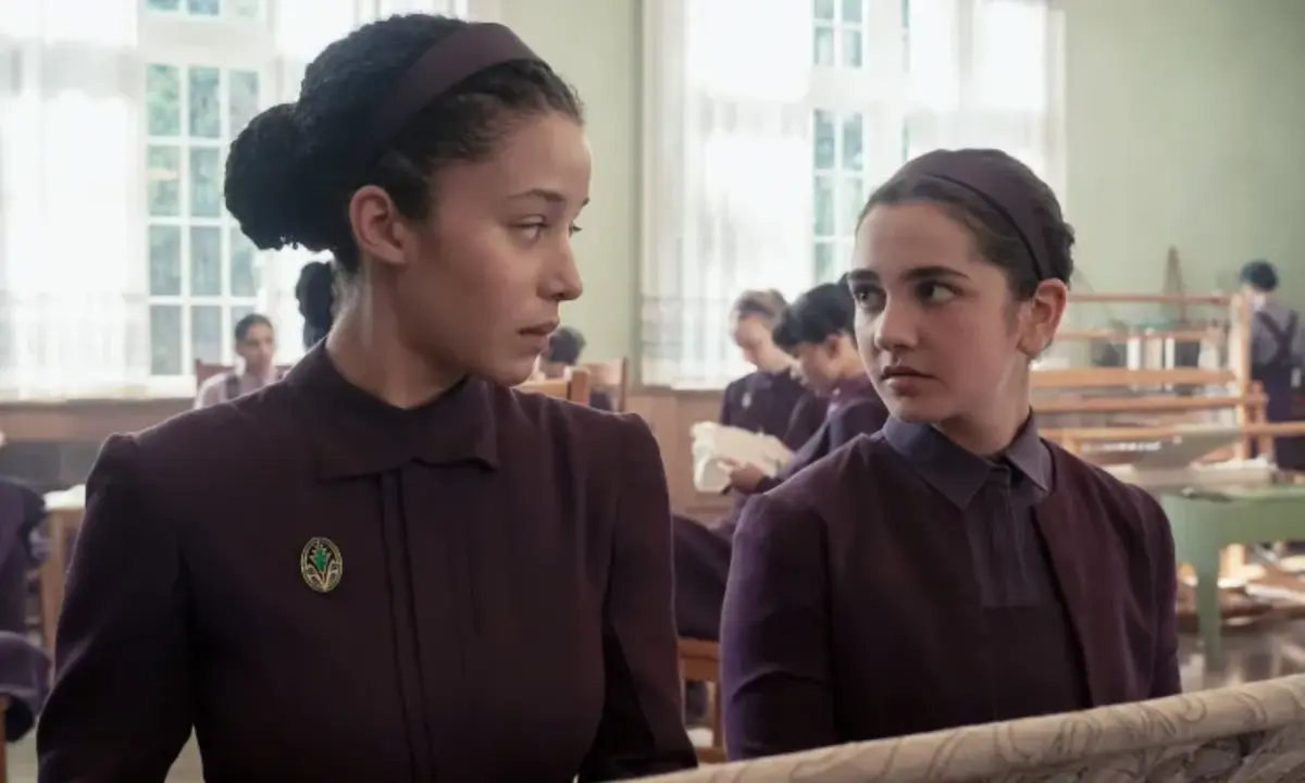 os testamentos cena da serie episodio 9